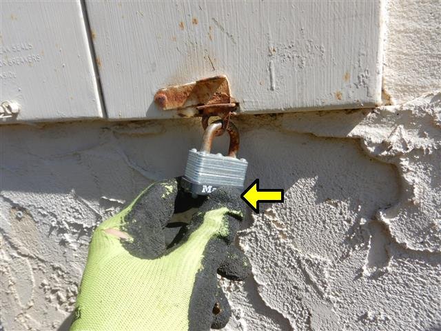 Electrical panel during a home inspection