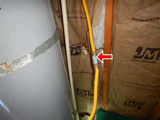 Main shutoff during an inspection