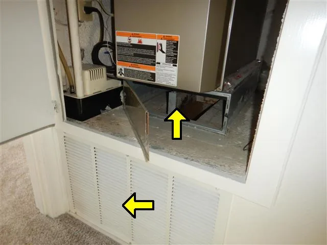 Cooling equipment during an inspection