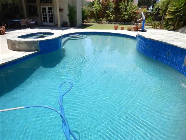 Pool at a San Diego home
