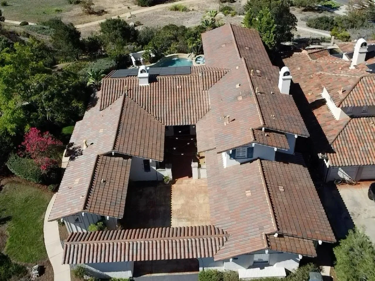 Inspection photo: aerial whole house survey