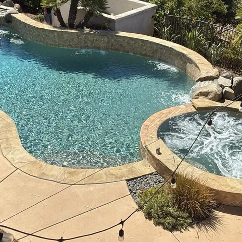 Pool and spa