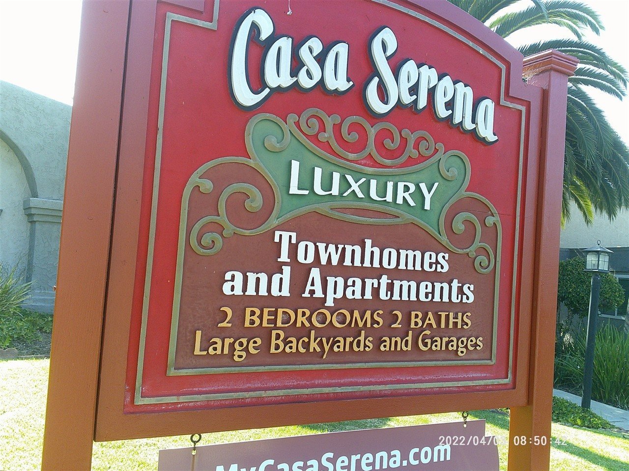 Apartment building at 1260 Borden Rd Casa Serena Escondido during a balcony and walkway inspection
