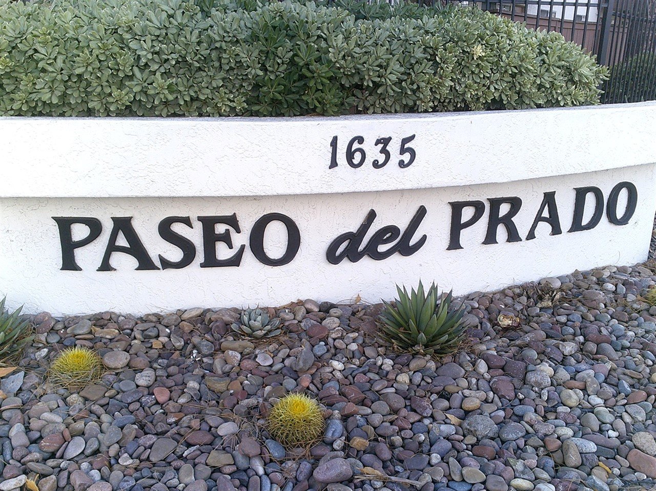 Apartment building at 1635 E Washington Ave Paseo Del Prado during a balcony and walkway inspection