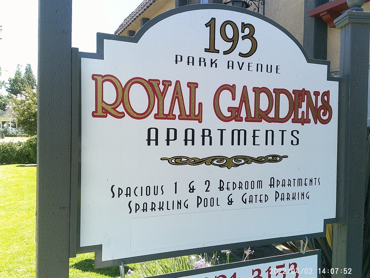 Apartment building at 193 W Park Ave Royal Gardens during a balcony and walkway inspection