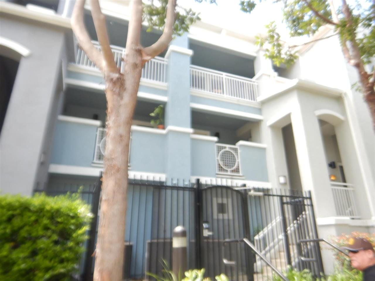 Apartment building at 3466 Spring Tide Terrace San Diego during a balcony and walkway inspection