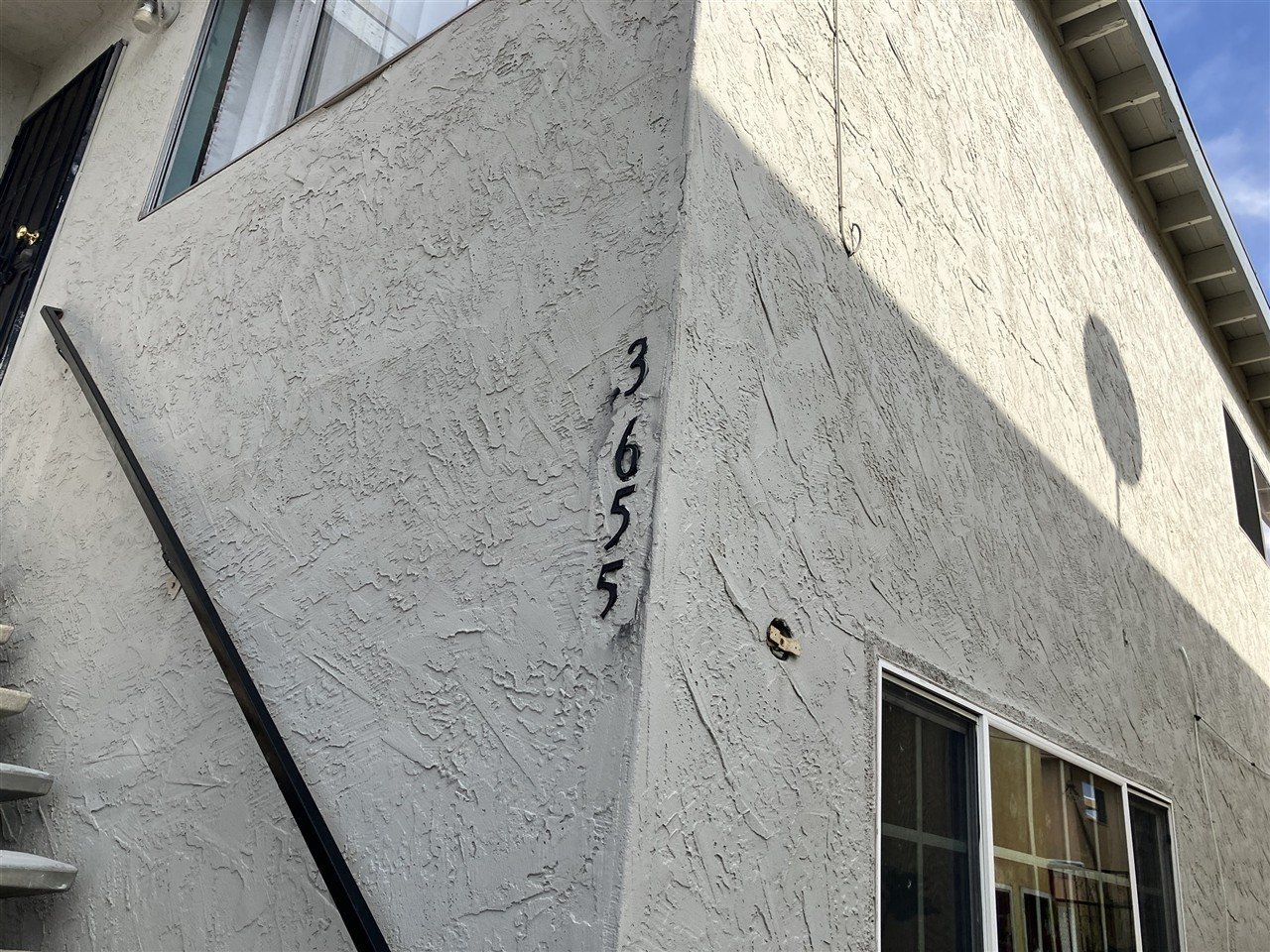 Apartment building at 3655 Van Dyke Ave San Diego during a balcony and walkway inspection