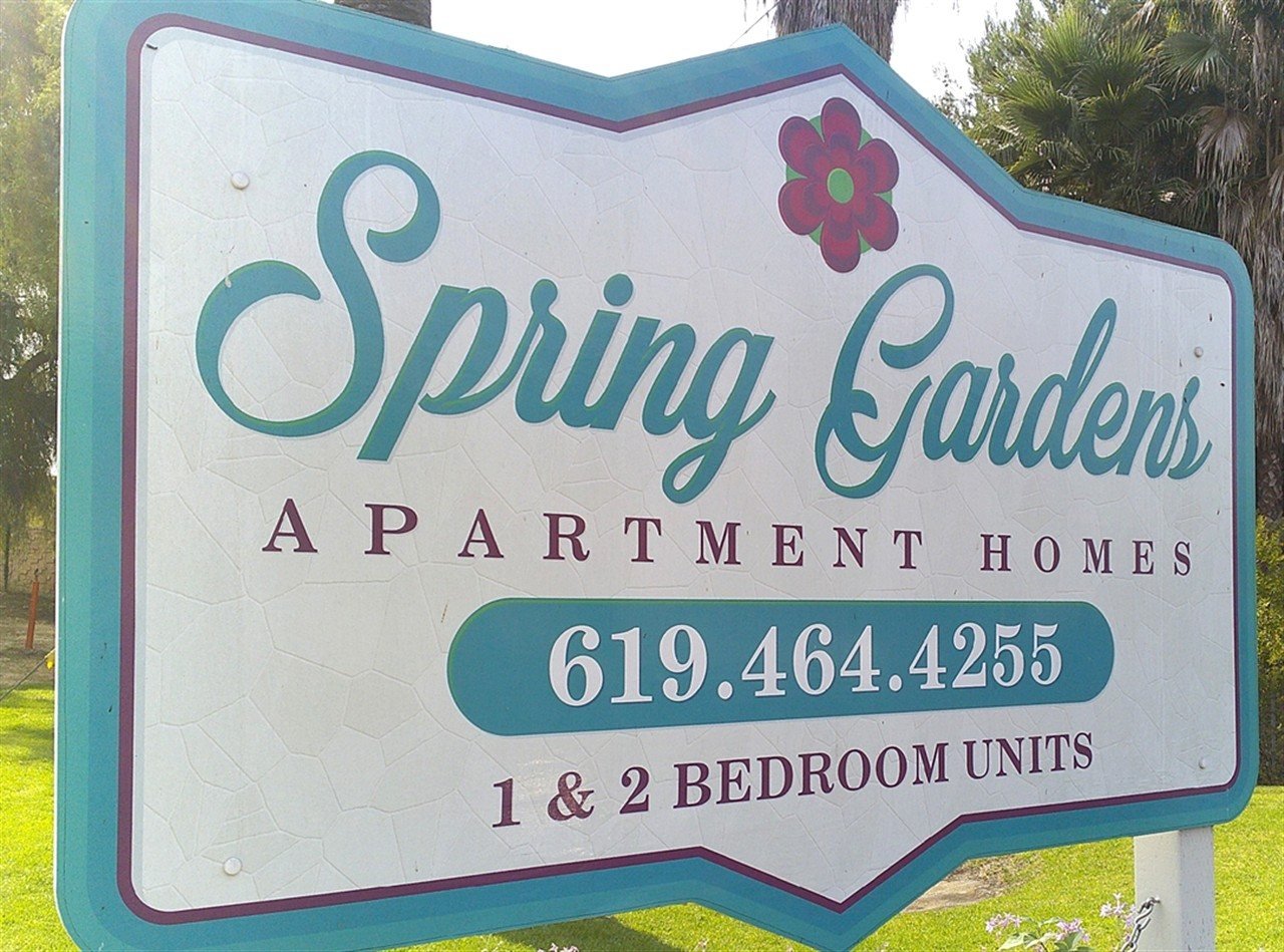 Apartment building at 4201 Spring St Spring Gardens Apartment Homes La Mesa during a balcony and walkway inspection