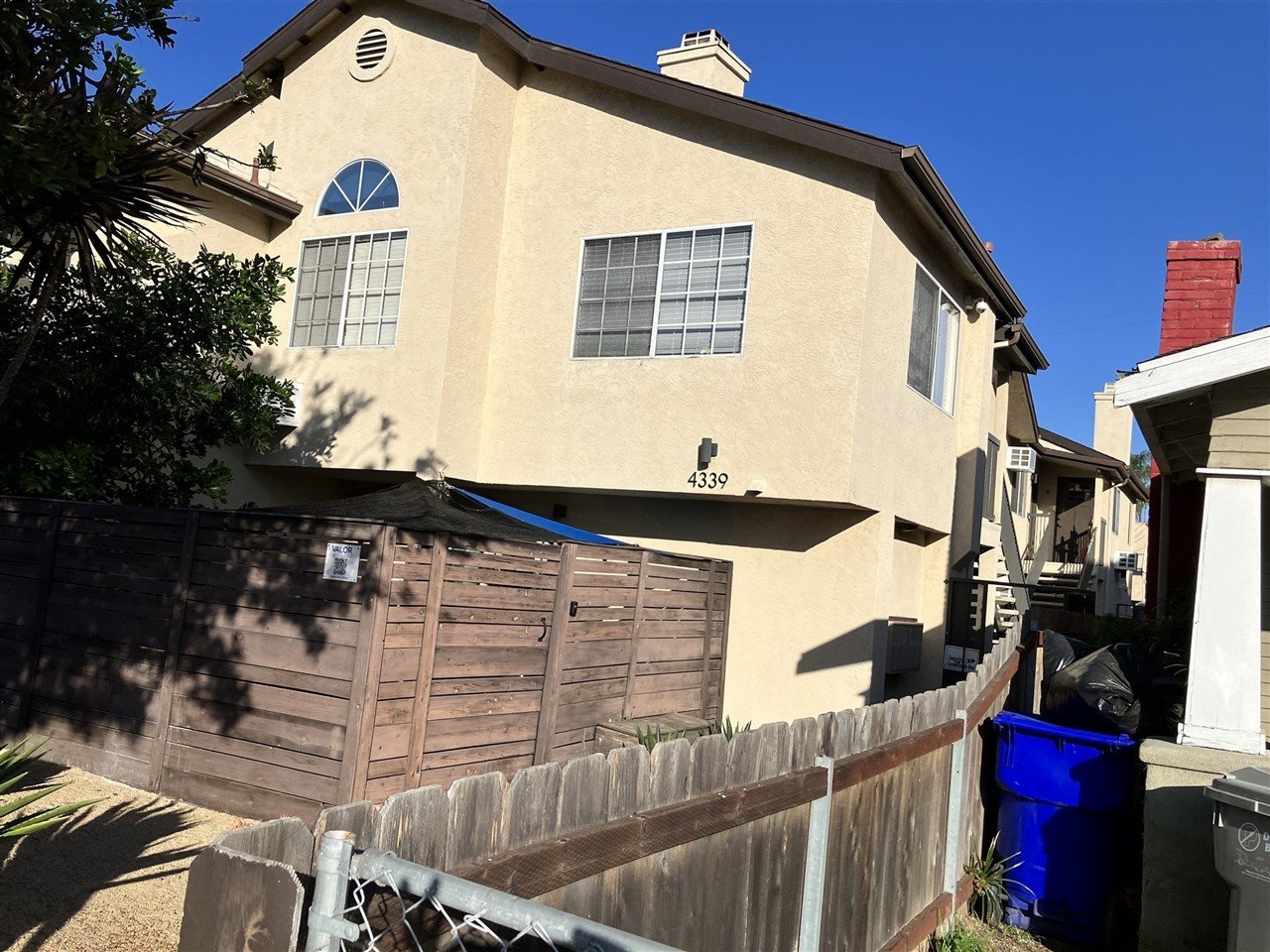Apartment building at 4337 38Th St San Diego during a balcony and walkway inspection
