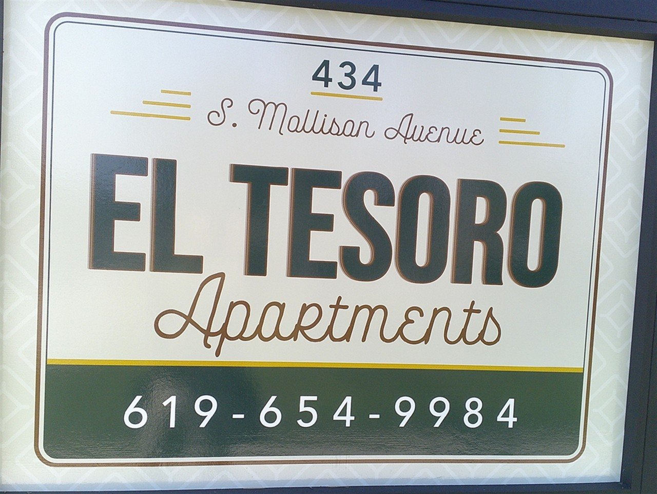 Apartment building at 434 S Mollison Ave El Tesoro during a balcony and walkway inspection
