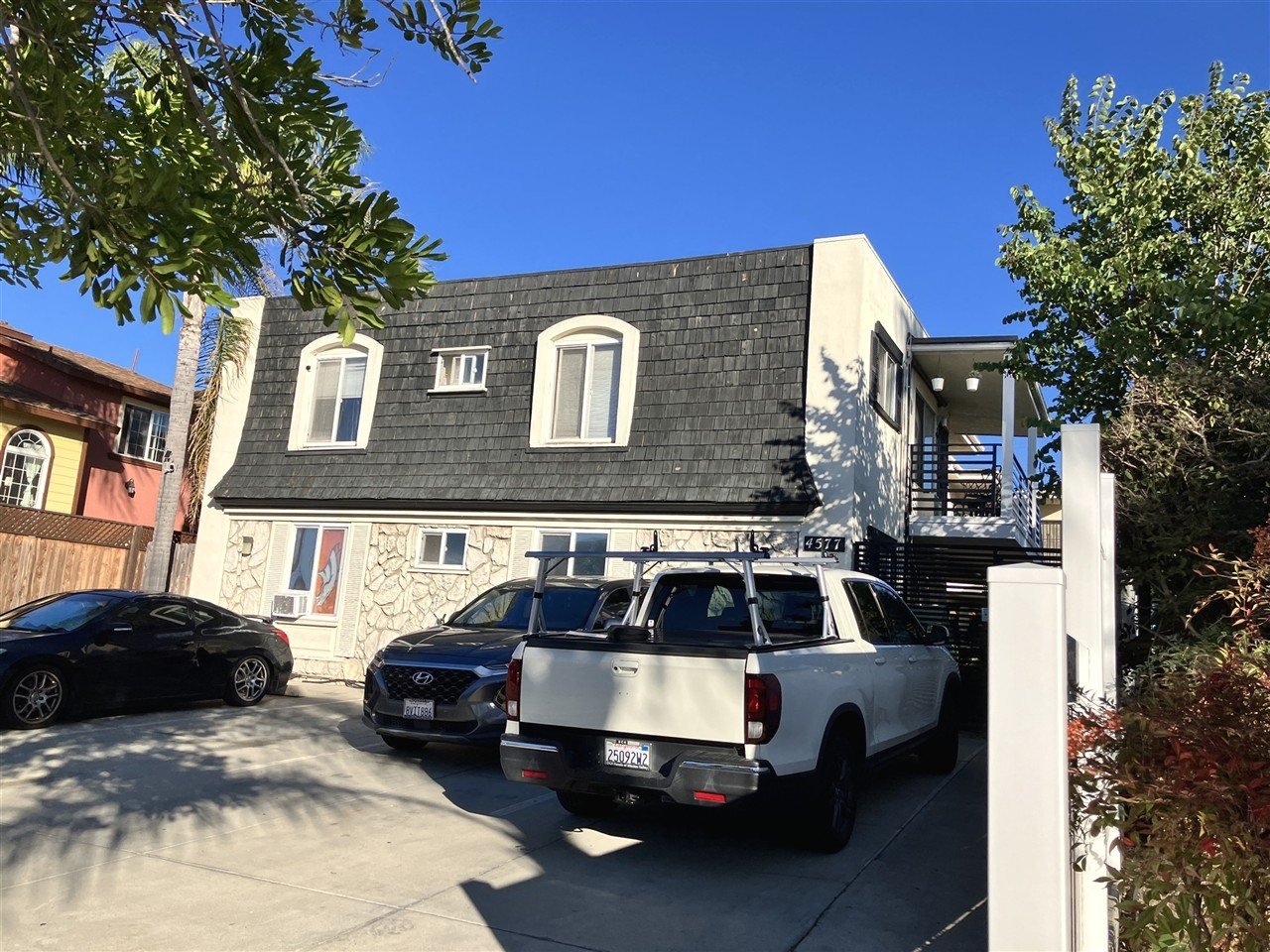 Apartment building at 4577 Bancroft St San Diego during a balcony and walkway inspection