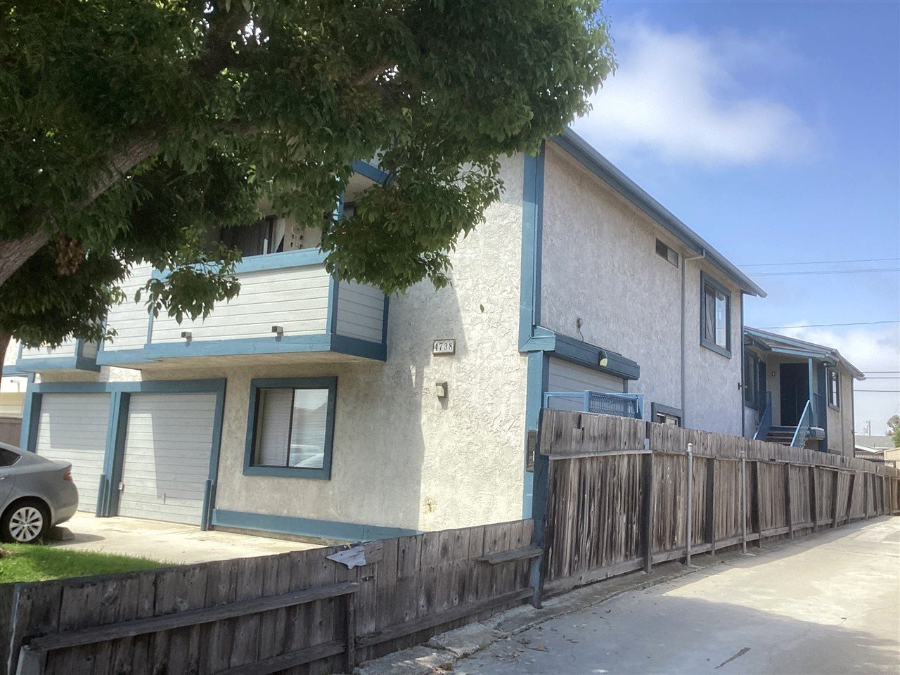 Apartment building at 4738 Bancroft St San Diego during a balcony and walkway inspection