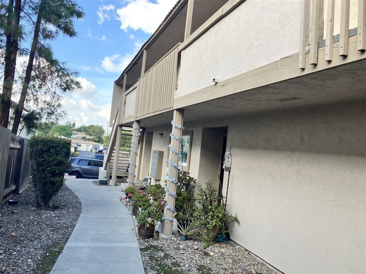 Apartment building at 4771 Jessie Ave La Mesa during a balcony and walkway inspection