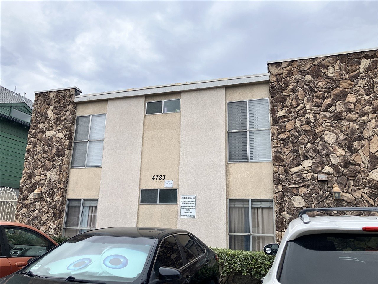 Apartment building at 4783 35Th St San Diego during a balcony and walkway inspection
