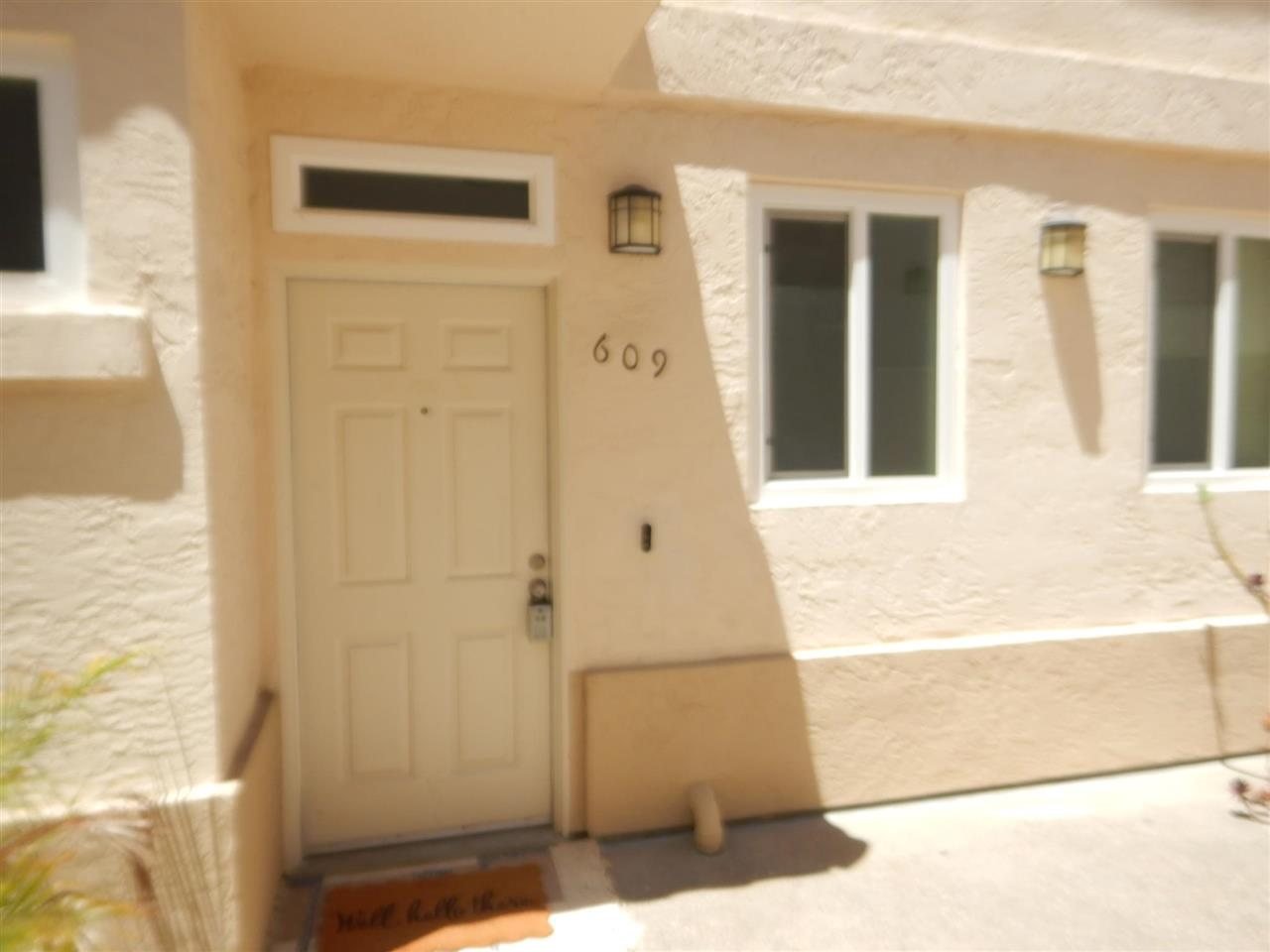 Apartment building at 6231 Calle Mariselda 609 San Diego during a balcony and walkway inspection