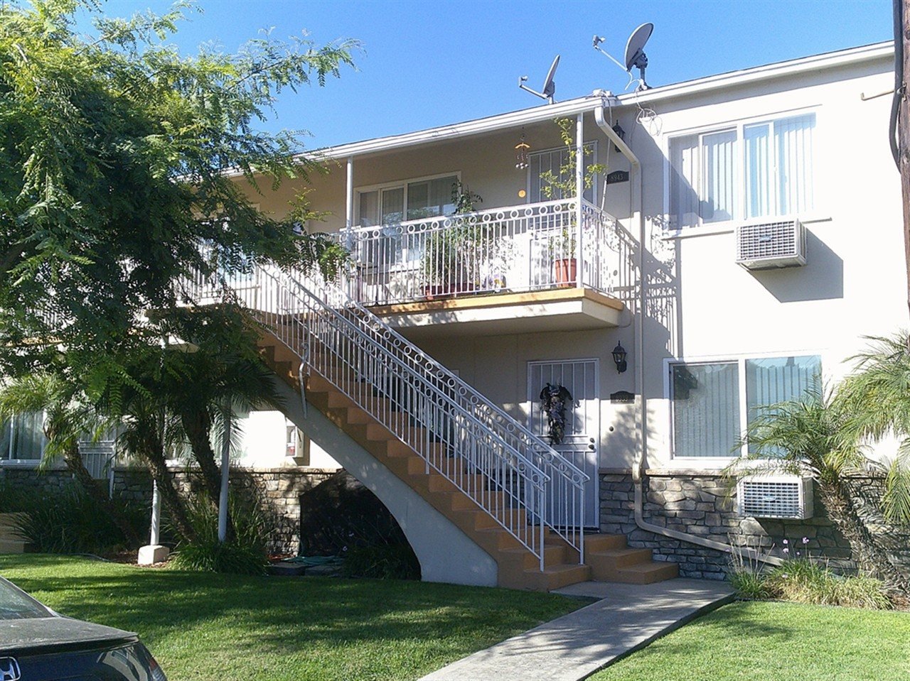 Apartment building at 8939 Dailey Rd La Mesa during a balcony and walkway inspection