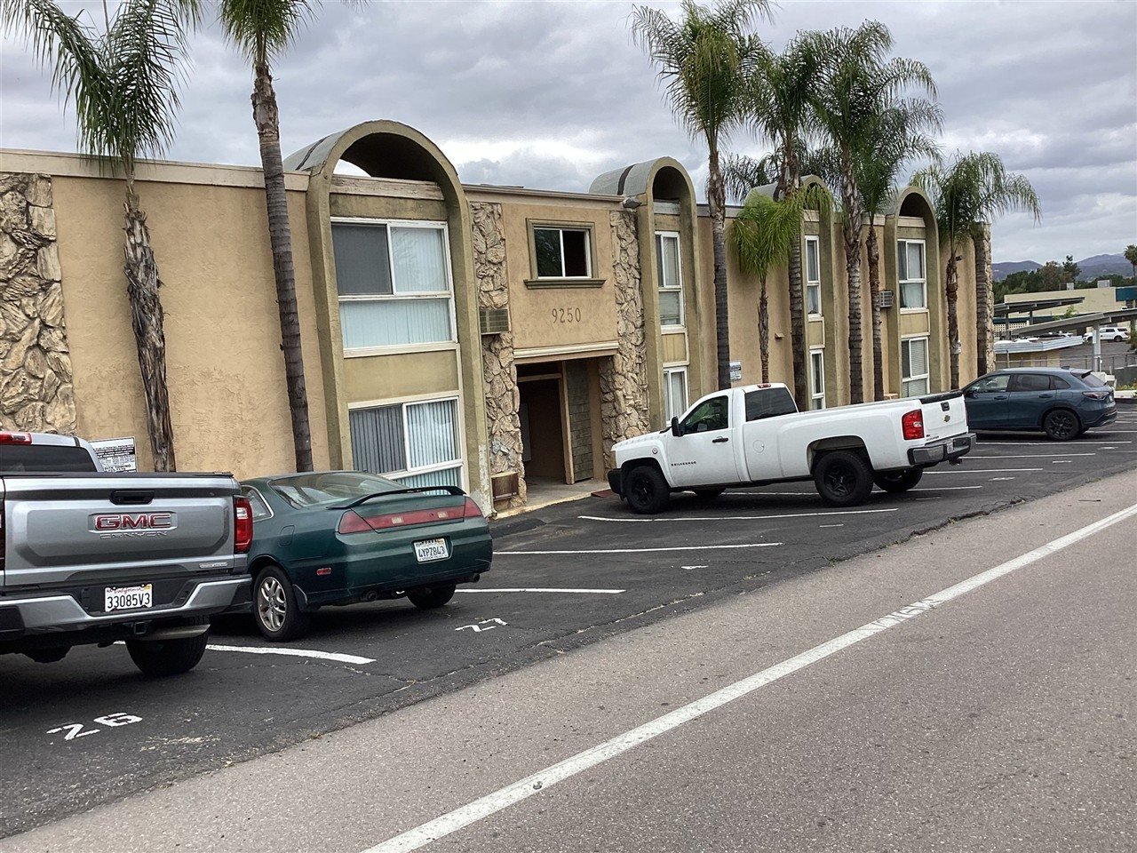 Apartment building at 9250 Winter Gdns Blvd Amp 12058 Rockcrest Road Lakeside during a balcony and walkway inspection